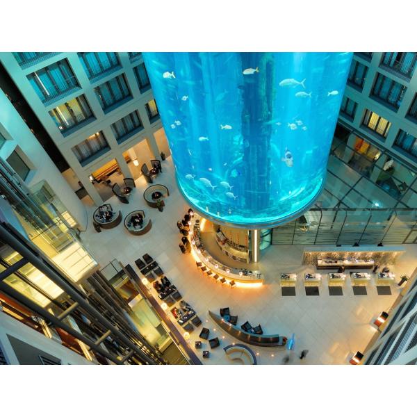 Diversas formas Fibra de vidrio sobre el suelo Piscina acrílica con procesamiento de moldeo