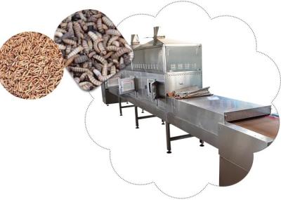 90KW Black Soldier Fly Larvae Microwave Drying Machine With Multifunction