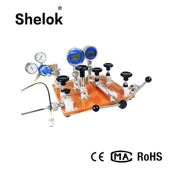 LPG 0.05 accuracy 0-40MPa oxygen argon gas air co2 pressure reducer cng pressure reducing regulator calibrator