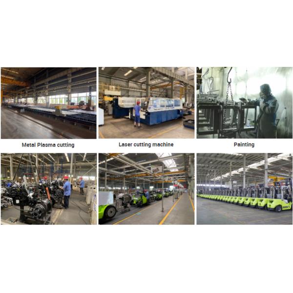 3.5 Ton 20 km/h  Diesel Forklift Truck ISUZU Engine Container