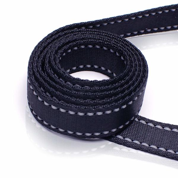 Trela resistente de nylon 6' do cão por muito tempo punho acolchoado macio grosso de 3mm para o conforto