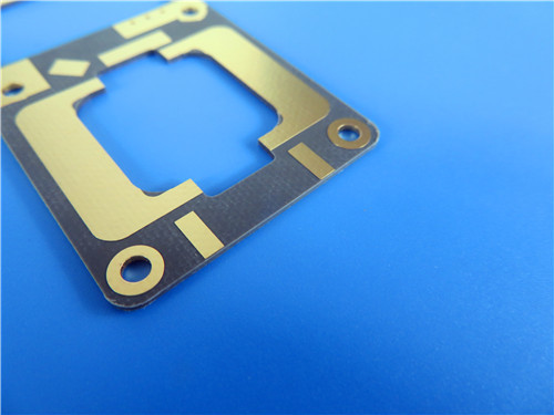 Wangling's Ultra-Thin F4BM217 PCB built on 3.9mil laminate with ENIG