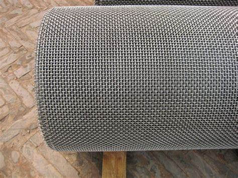 Dutch Weave Stainless Steel 0.71mm Fine Crimped Woven Wire Mesh