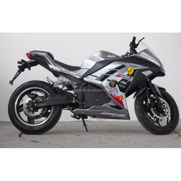 Максимальная скорость 80 км/ч 17 дюймовый электрический мотоцикл 3000 Вт 72 Вт ЖК-дисплей горные мотоциклы