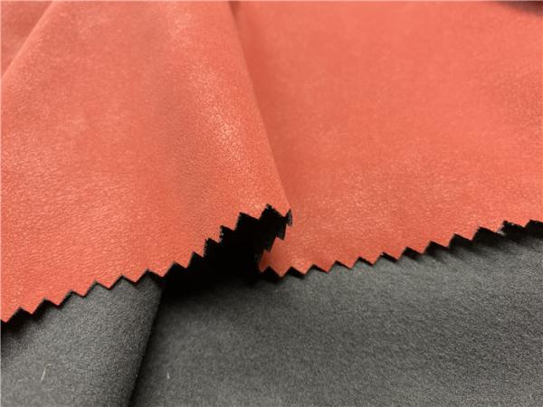 DMF Free Embossed Pu Leather Waterborne Type Fire Retardant Eco - Friendly