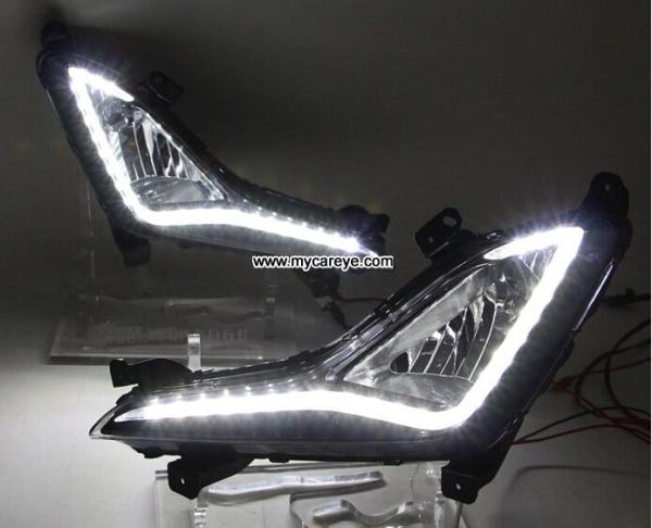 Hyundai Elantra DRL LED Daytime Running Lights daylight for car front