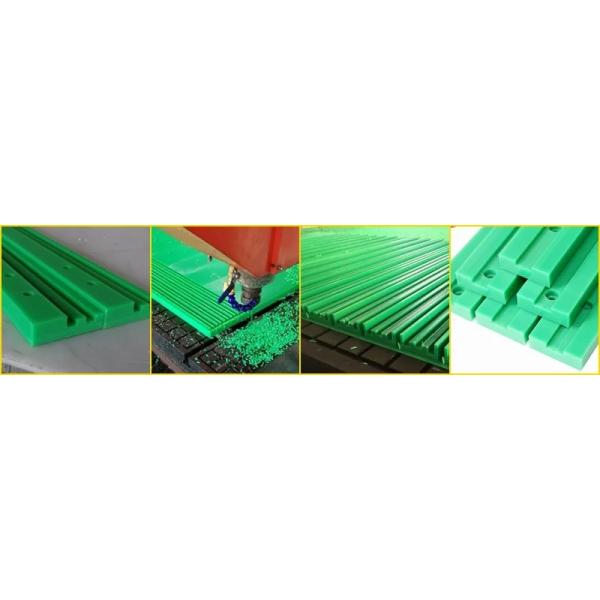 Polyethylene Guide Rail UHMWPE Plastic Chain Guide Wear Strips For Conveyor Belt