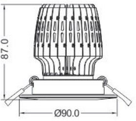 15 ватт 800LM IP54 Dimmable СИД света вниз, СИД освещение вниз светлое нутряное