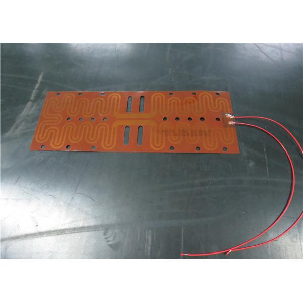 Quick Heating Kapton Foil Heater , Foil Heating Element Simple Assembly