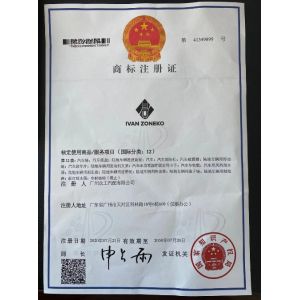 GUANGZHOU IVAN ZONEKO AUTO PARTS CO.,LTD Certifications