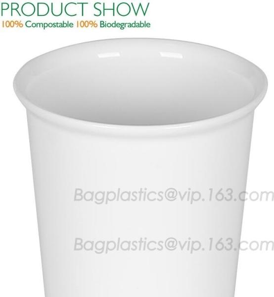 Promotional Various Durable Using compostable coffee cups, Green compostable disposable plastic cups, plastic drinking