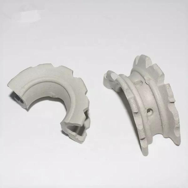 Ceramic Saddles Random Packing Super Intalox Saddle Ring