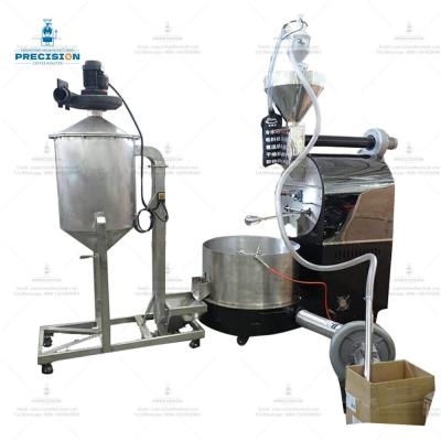 Máquina de torrefação de grãos de café profissional para torrefação de café de grande capacidade