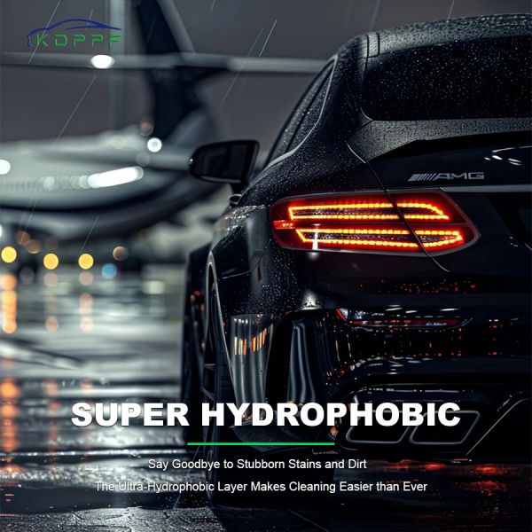 Clear TPU Paint Protection Film Armor-Self-Healing, High Gloss, Hydrophobic