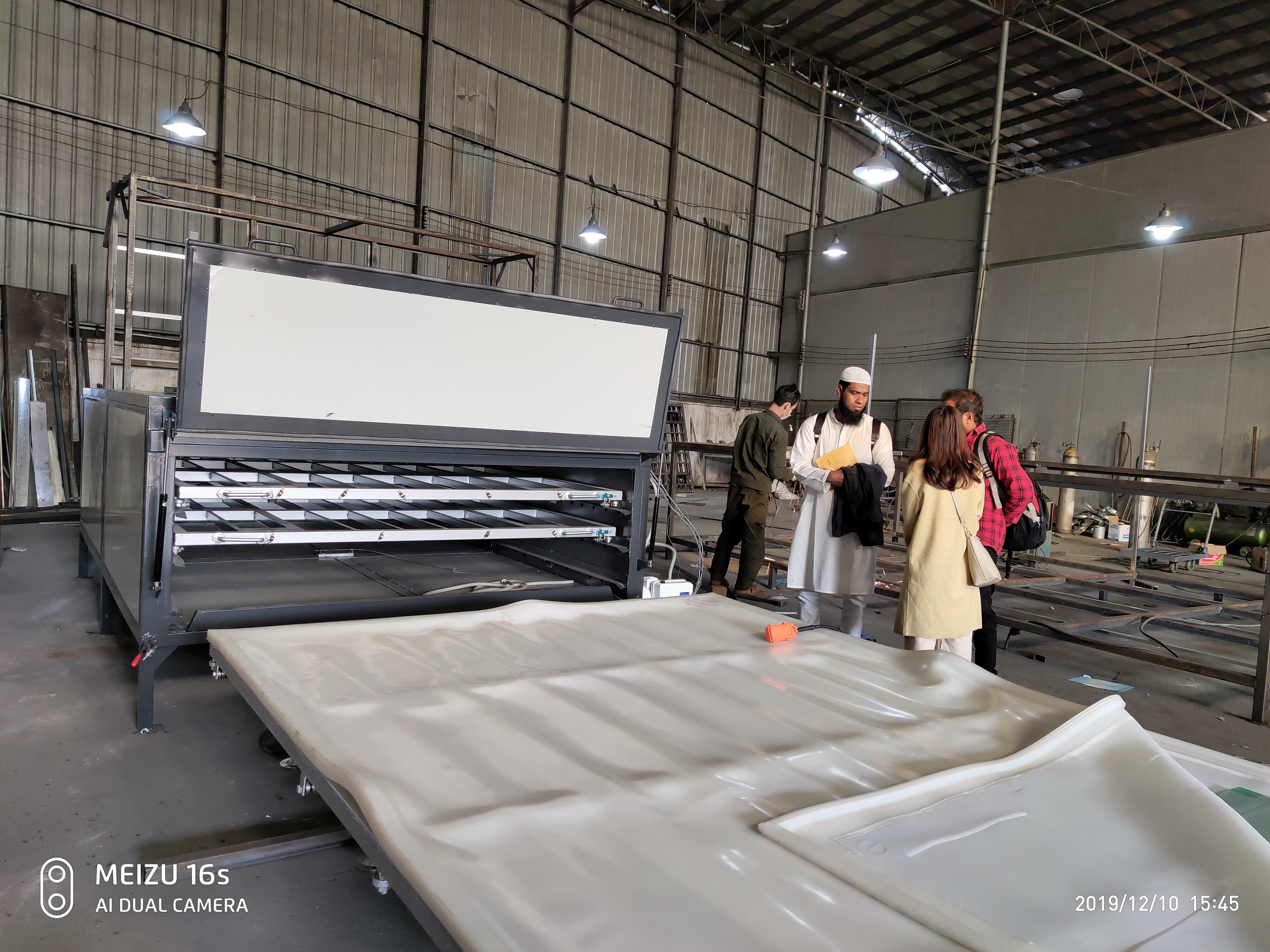Horizontal Electric Heating Glass Laminating Oven With Over Temperature Protection