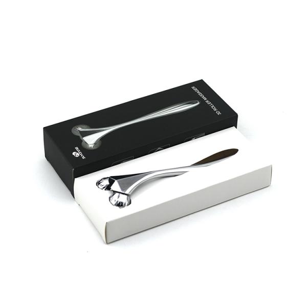 OEM Manual 2 Rounds 3D Y Shape Massage Roller Facelift Artifact