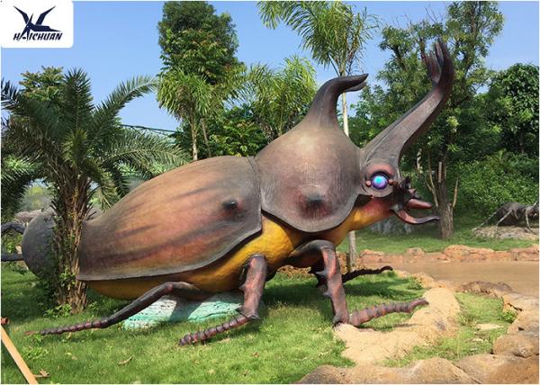 Large Simulated Large Garden Ornaments , Handmade Insect Park Outdoor Garden Statues