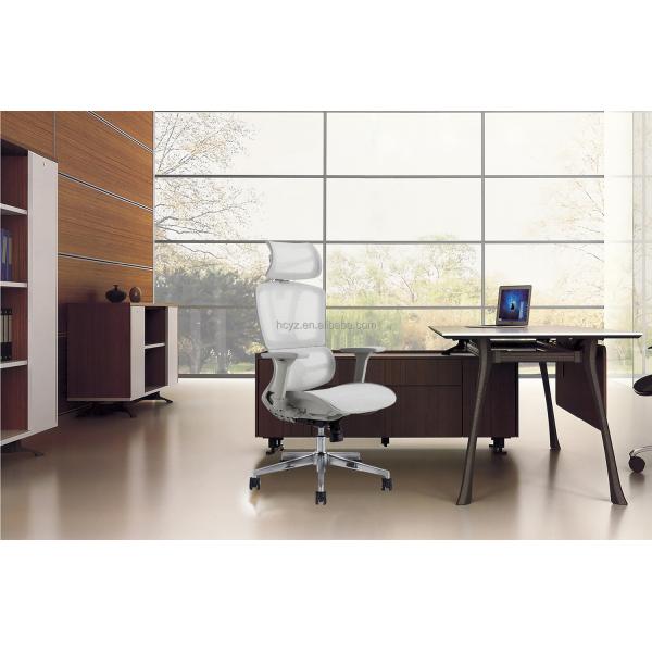 Comfortable High Back Office Executive Chair With 4D Adjustable Armrests
