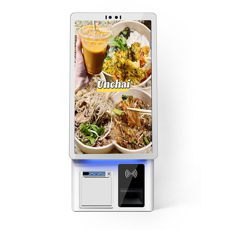 Win7 Multi Installation Capacitive Touch Self Ordering Kiosk с QR-сканером и принтером билетов