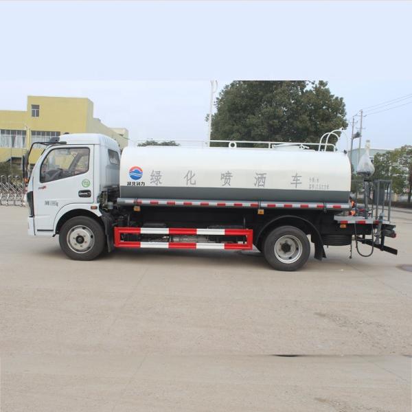 White 7000-9000 Liters Water tank Truck  Spraying  Truck 	water Bowser Truck