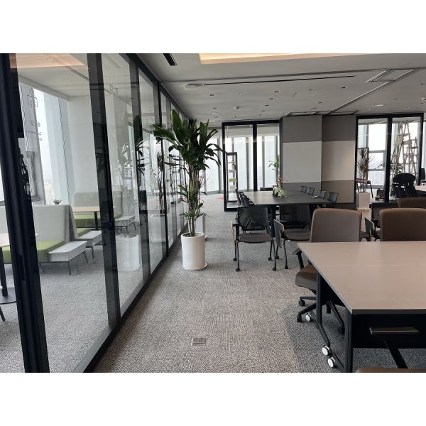 Easy To Install And Disassemble Demountable Partition Wall Soundproof Design Ideal For Hotel Rooms And Office Workspaces