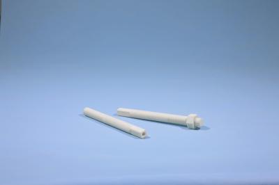 99.7 % Alumina Precision Machine Parts , Screw bolt Industrial Ceramic Products