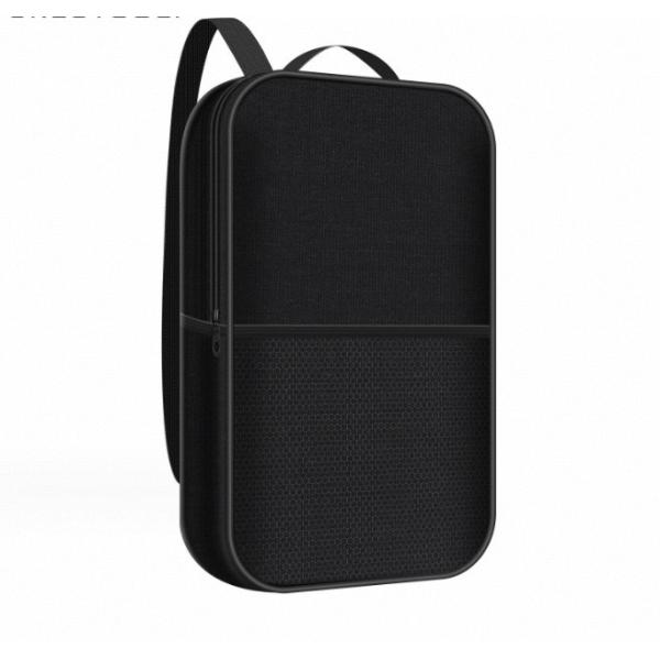 Black Pickleball Paddle Bag Waterproof Oxford Cloth Bag For Outdoor Activities