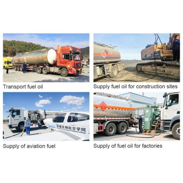 OEM 22000L Wholesale Oil  Used Howo Fuel Tanker Semi Lorry Trailer Truck