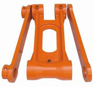 Cadre de voie complet pour mini-excavatrice D5 H groupe de chaînes à rouleaux