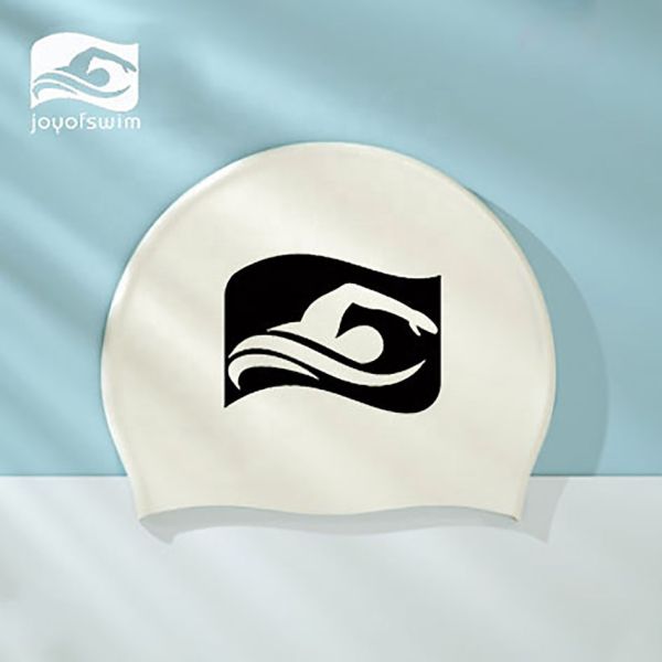 Silica Gel Waterproof Swimming Cap Anti Slip Design Ladies Swim Caps