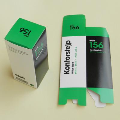 Multicolor PDF Files Printed Paper Box Recyclable Custom Silver Tea Gift Box