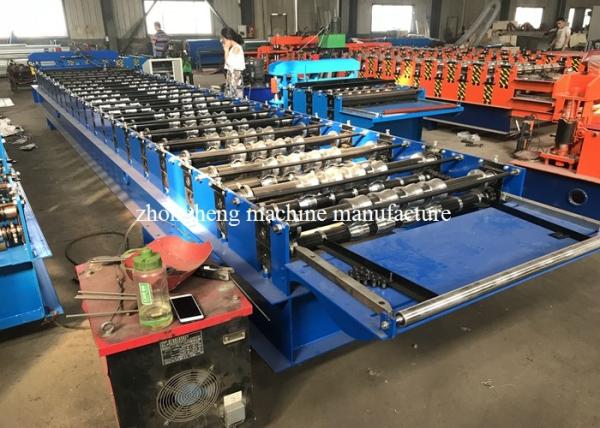 High Speed Metal IBR Roofing Panel Roll Forming Machine With Servo Motor Control