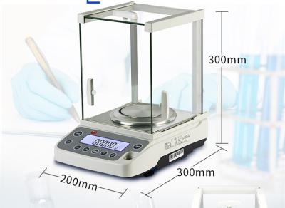 Lab Digital Balance Scales With Sliding Three - Door Design Windshield