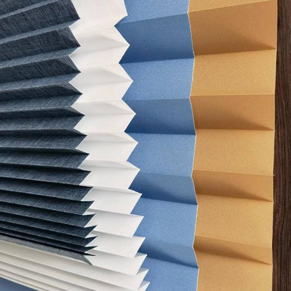 Energy- Pleated Blinds for Eco-Friendly Windows 24 Hours After-Sales Service Included