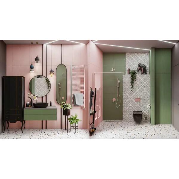 Matte Pink 3H Medium Density Fiberboard Panels For Interior Furniture