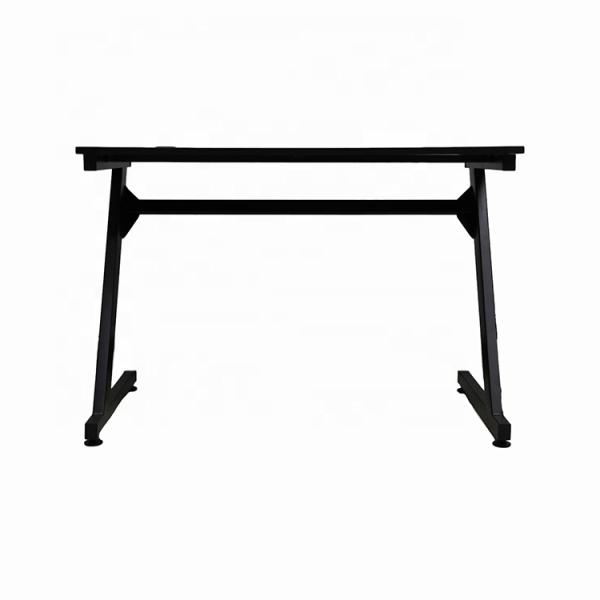 Professional LED Gaming Table PC Desk with Customized Inclined Keyboard Platform