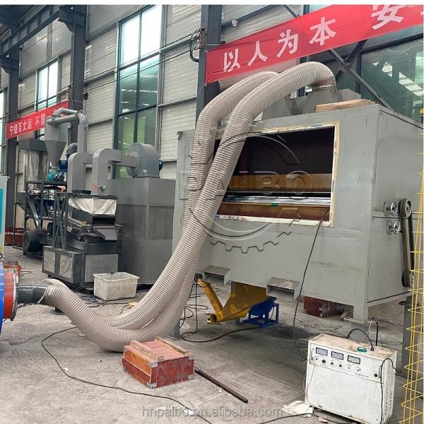 1380*1750*3500mm Auto Belt Tracking Dry Type Electrostatic Sortor Separator Equipment