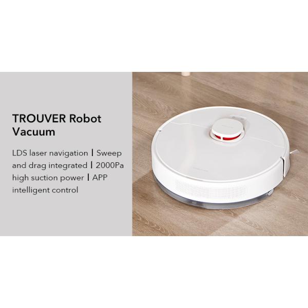 TROUVER Finder Robot Vacuum Cleaner For Home Automatic Sweeping Dust Sterilize TROUVER Portable Vacuum Cleaner