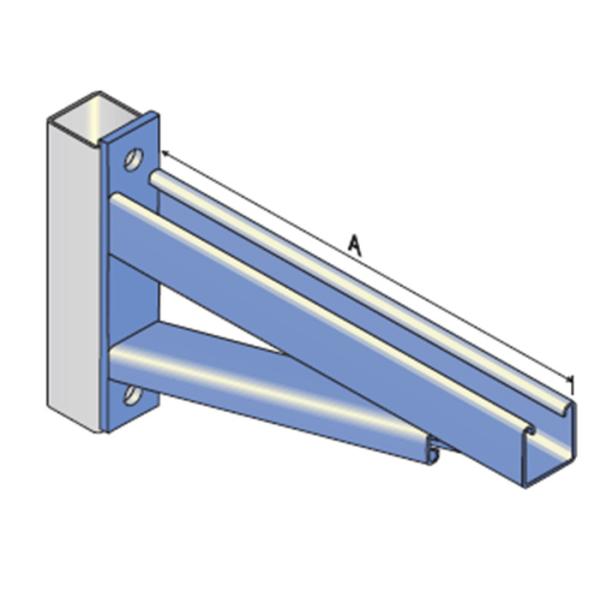 Manufacturer Stainless Steel 6m Cantilever Arm Brackets