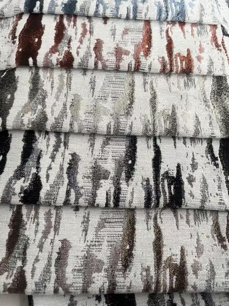 Plain Color Weave Curtain Fabric Lightweight For Home Window