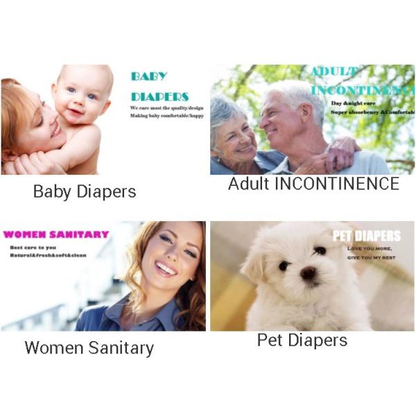 Waterproof Side Leakage Proof Kids Disposable Baby Diaper