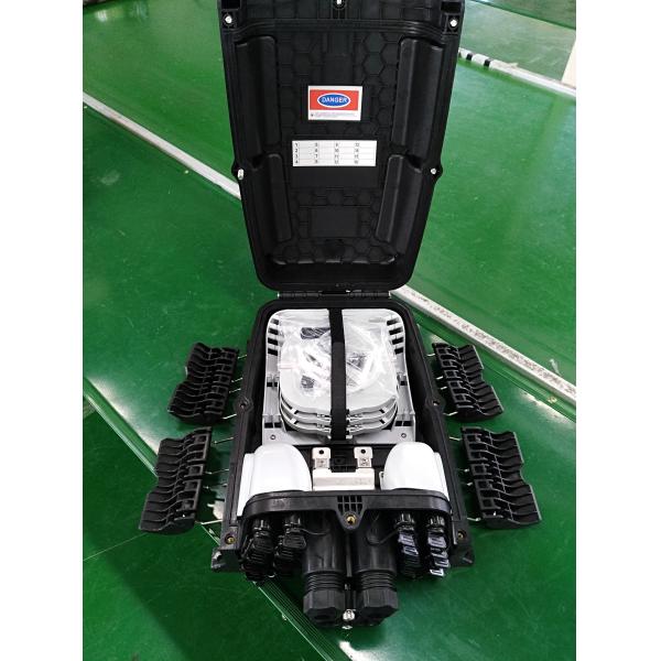 Pre-connectorized Optical Fiber Distribution Box  GFS-16QX IP68 378*255*136mm 16 pre-connected adapter aerial-mount