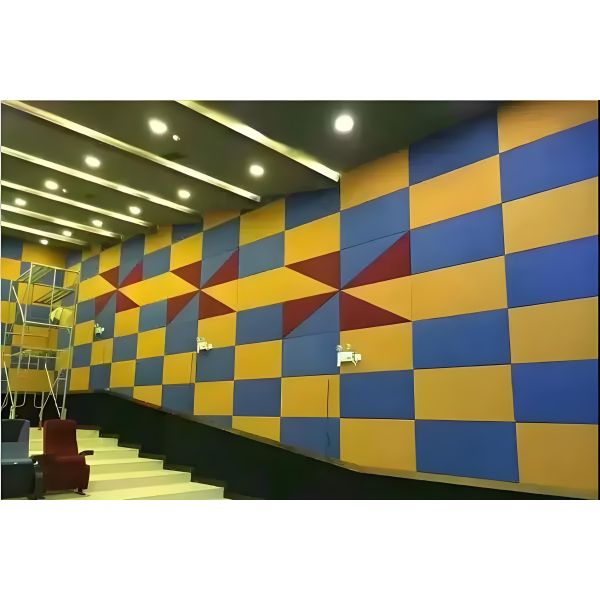 Polyester Fiber Acoustic Foam Panels Fireproof Acoustic Sound Absorbing Board