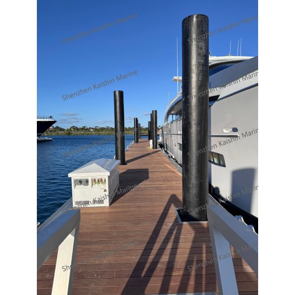 Marine Grade 6061 Aluminum Alloy Floating Dock with Modular Design and 250kg Load Capacity for Yachts and Marinas