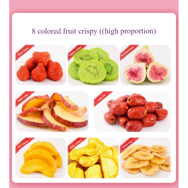 Hot Sale Mixed Dried Fruits and Vegetables Children Snacks Vacuum Fried Vegetable Chips Healthy Snack