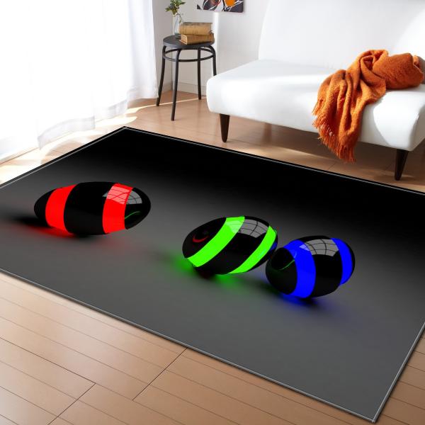 3D living room carpet, bedroom, dining room floor mat, door mat, pattern size customizable