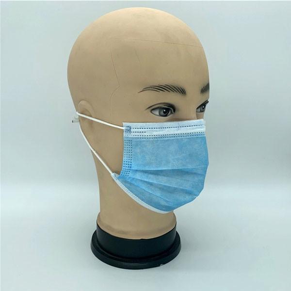 Industrial Disposable Face Mask Personal Protection Dust Proof Anti Spittle Eye Masks For Earloop