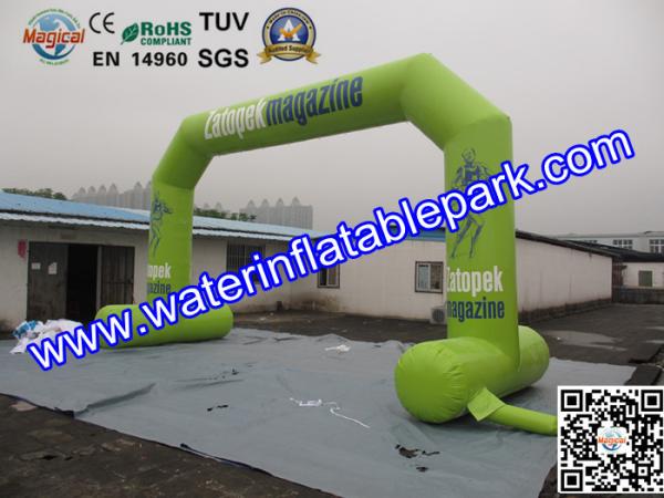 6 x 4 M Durable Advertising Inflatable Arch , Entrance Inflatable  Archway