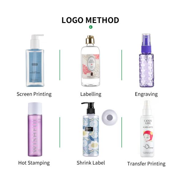 Логотип печатая насос белого ЛЮБИМЦА 50ML пластиковый разливает легковес по бутылкам