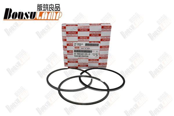 Isuzu NPR75 700P 6HK1 4HK1 Piston Ring Parts 8-98040125-0 8980401250